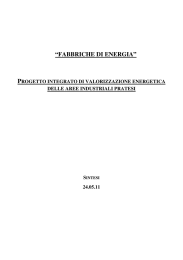 “FABBRICHE DI ENERGIA”