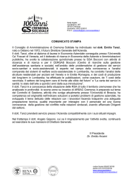 comunicato stampa - Cremona Solidale