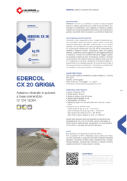 edercol cx 20 grigia