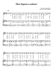 Vieni Signore a salvarci