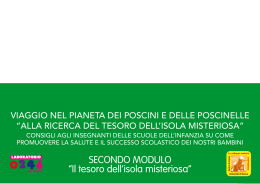 seCondo modulo “il tesoro dell`isola misteriosa”