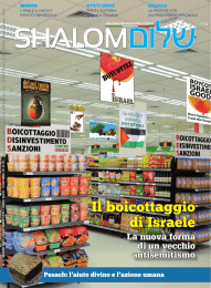 Scarica l`intero numero di Shalom in formato pdf