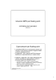 Istruzioni MIPS per floating point Coprocessore per floating point