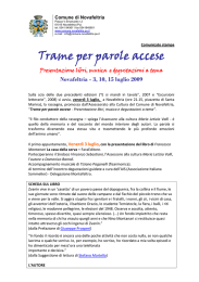 Trame per parole accese