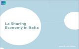 La Sharing Economy in Italia
