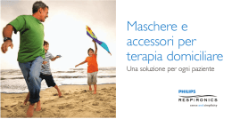 Maschere e accessori per terapia domiciliare