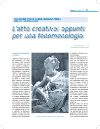 L`atto creativo - Istituto di Psicosintesi