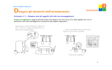 Disegna gli elementi dell`arredamento: