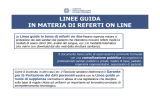 Linee guida referti online