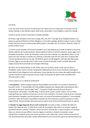 lettera - Partito Democratico METROPOLITANO