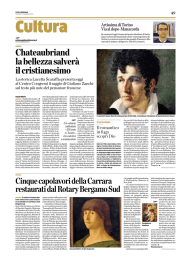 Chateaubriand la bellezza salverà il cristianesimo