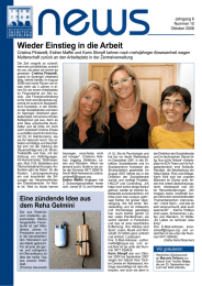 Infoblatt News Nr. 10 - Oktober 2008 (PDF 602 KB)