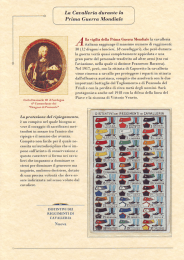 La Caaalleria durante la Prirna Guerca Mond.iale