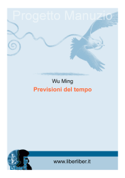 Wu Ming Previsioni del tempo
