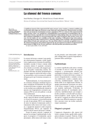 La stenosi del tronco comune - Giornale Italiano di Cardiologia