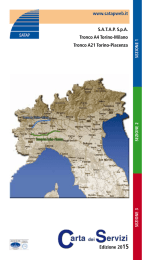 S.A.T.A.P. S.p.A. Tronco A4 Torino