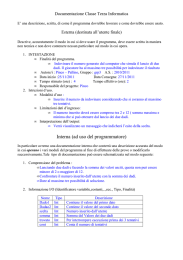 Documentazione Classe Terza Informatica