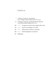 L`Index per l`inclusione