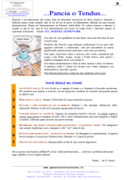 www.geracinutrizionista.it Danzare è un`espressione del corpo, fatta