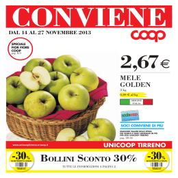 30% - UniCoop Tirreno