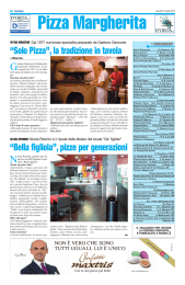 “Solo Pizza”, la tradizione in tavola “Bella figliola”, pizze per