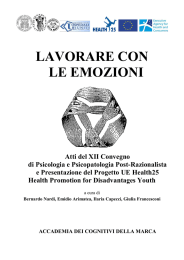 lavorare con le emozioni