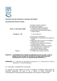 § 1. Premessa. Le associazioni riconosciute. Lo sviluppo del Terzo