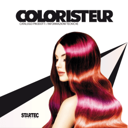 Book Coloristeur - STARTEC ITALIA