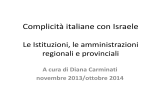 Complicità Istituzioni italiane con Israele - ISM
