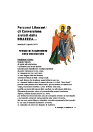 Verso la Domenica di Lazzaro - Centro di Orientamento Pastorale