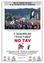 L`assurdità del “Terzo Valico”