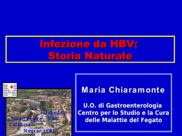 Storia naturale dell`infezione da virus B