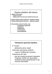 Esame obiettivo del torace