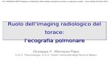 Ruolo dell`imaging radiologico del torace: l`ecografia polmonare
