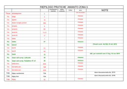 note riepilogo pratiche amianto zona 5