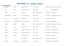 14-Lingue Estere