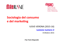 Slides lezione 8 Ottobre