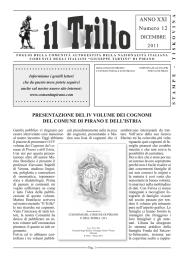 Trillo 12 - Comunità degli Italiani di Pirano