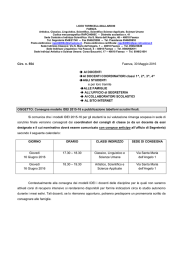 554 MG Consegna modelli IDEI e pubblicazione esiti scrutini finali