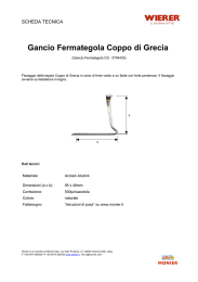 Gancio Fermategola Coppo di Grecia