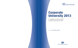 Corporate University 2013
