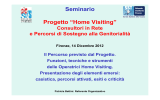 Progetto “HOME VISITING” - Società della Salute di Firenze