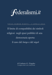 Il limite di compatibilità dei simboli religiosi negli