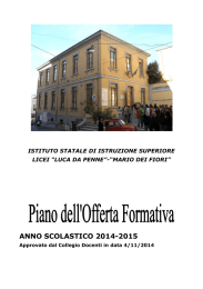 Liceo statale “Luca da Penne” - Liceo Scientifico “Luca da Penne”