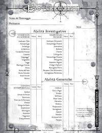 Abilit&agrave; Investigative Abilit&agrave; Generiche