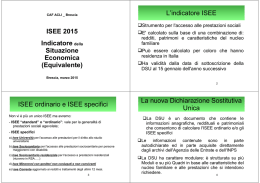 Corso ISEE 2015 DEFINITIVO - Acli Provinciali di Brescia