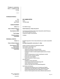 Pietro DEL FABBRO - Regione Autonoma Friuli Venezia Giulia