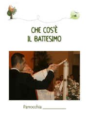 che cos`è il battesimo