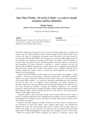 Gian Piero Piretto, Gli occhi di Stalin