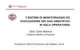 Sistemi Di Monitoraggio Gas Anestetici Sala Operatoria